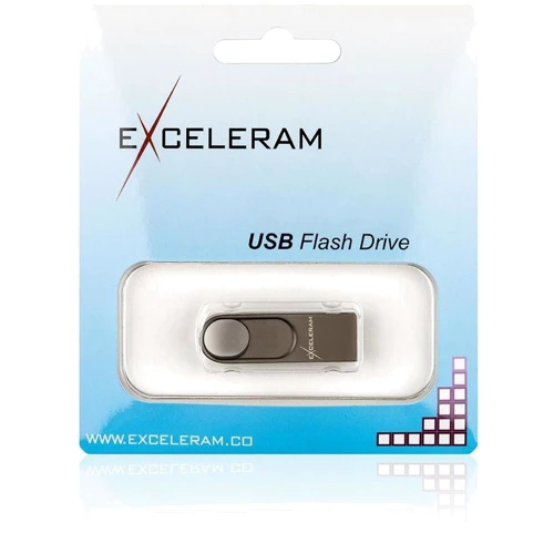 USB-флешка eXceleram 32GB U5 Series USB 3.1 Gen 1 Dark (EXP2U3U5D32) фото 4