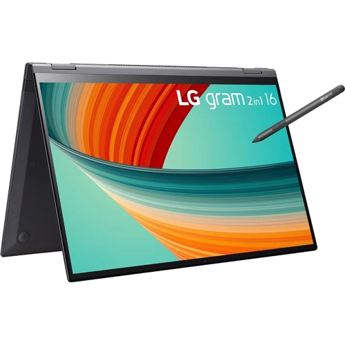 Ноутбук LG gram 16 16T90R (16T90R-K.ADB9U3): Екран 16" IPS (2560x1600) WQXGA Touchscreen