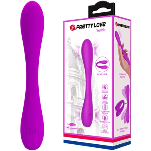 Гибкий вибростимулятор унисекс Pretty Love - Yedda, BI-014710