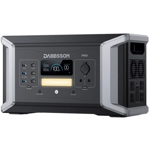 Зарядна станція Dabbsson DBS1000 Pro 1024Wh 2000W: Ємність акумулятора, Вт/год 1024