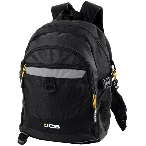Мужской рюкзак JCB черный (FULJCBBP64-BLK-YEL)