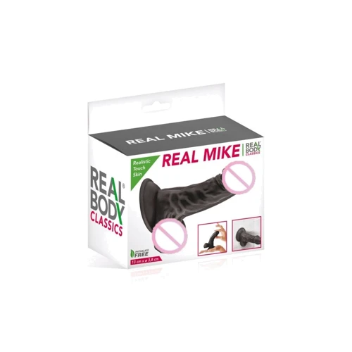 Фалоімітатор з присоскою Real Body - Real Mike Black