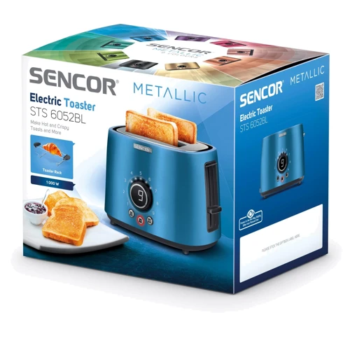 Тостер Sencor STS 6052BL: Тип Электрический тостер