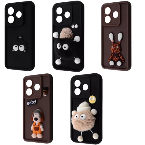 Чехол для телефонов Mobile Case Pretty Things Black/Eyes for Xiaomi Redmi Note 14 5G: Тип накладка на заднюю часть