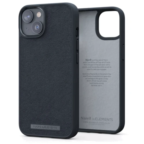 Чохол для iPhone Elements Njord Suede Comfort+ Case Black (NA42CM00) для iPhone 14 Plus