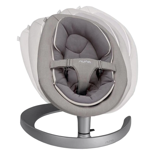 Шезлонг-гойдалка Nuna Leaf Grow з дугою для ігор Quartz світло-сірий (SE10306QUAGL): Конструкція опори без колесиков