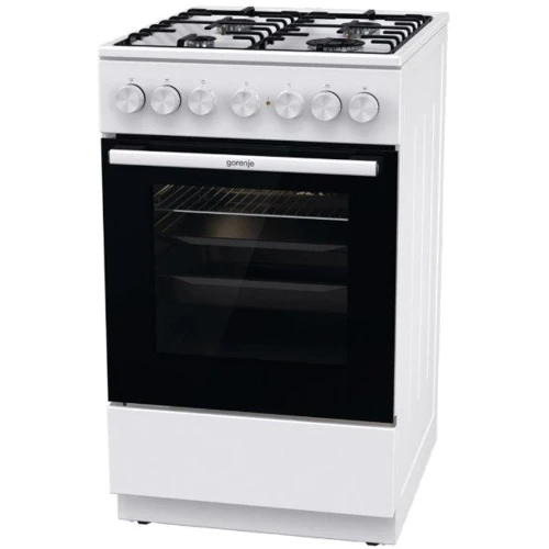 Плита комбинированная Gorenje GK5B41WH: Тип варочной поверхности газовая