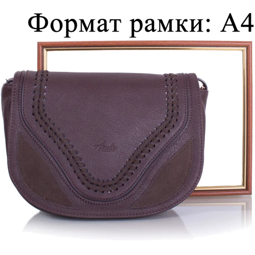 Женская сумка почтальонка Amelie Galanti коричневая (A981139-coffee): Пол Женский