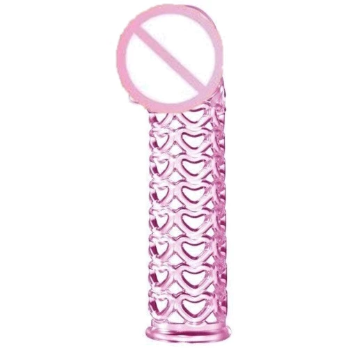 Удлиняющая насадка-презерватив Male-wear net sleeve, BI-026200