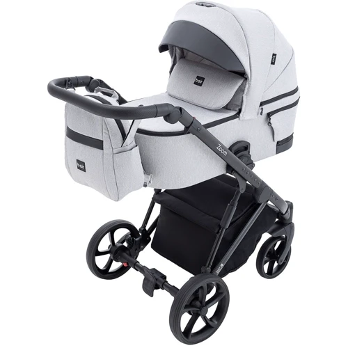 Універсальна коляска 2 в 1 Bair Zoom Soft BZ-03 світло-сірий (680785): Можливість встановлення люльки есть