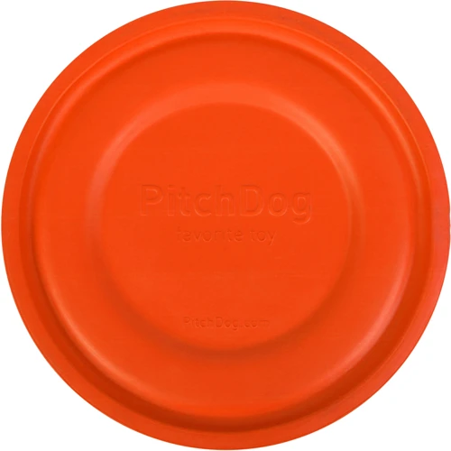 Игровая тарелка для апортировки Collar PitchDog 24 см, Оранжевый фото 2