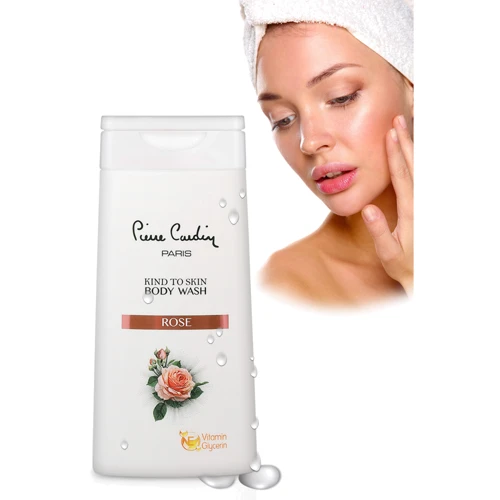 Pierre Cardin Kind To Skin Rose Body Wash Гель для душа с экстрактом розы 250 ml: Назначение Увлажнение, Очищение