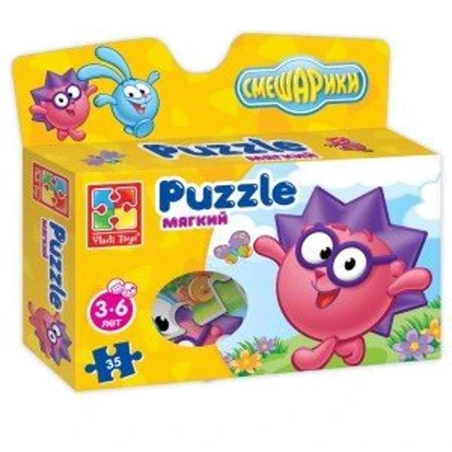 Развивающие пазлы Vladi Toys Смешарики в коробке VT1105-10