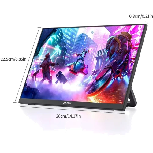 Монитор Firebat FB16 black 15,6" 1920x1080: Формат изображения 16:9