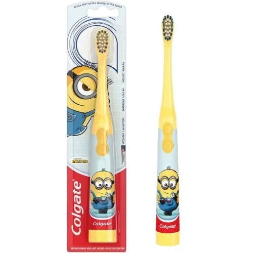 Зубная щетка Colgate Minions yellow (extra soft): Назначение детская