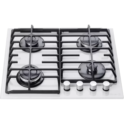 Варочная поверхность Borgio 6190-17 FFD white Glass: Расположение панели фронтальное