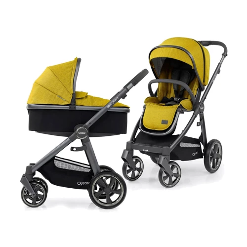 Универсальная коляска 2 в 1 BabyStyle Oyster 3 2021 (Mustard / City Grey)