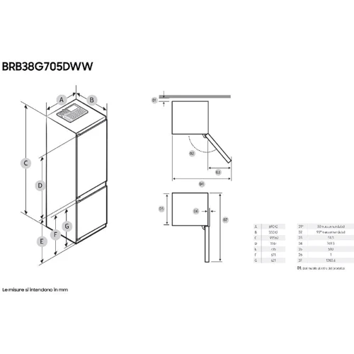 Встраиваемый холодильник SAMSUNG BRB38G705DWWEF фото 9