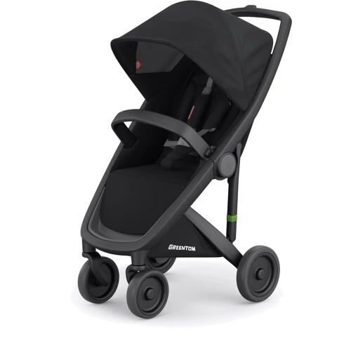 Прогулянкова коляска Greentom Classic Black-Black (8718858972241)