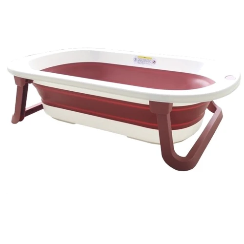 Ванна складана Babyhood Комфорт, червоний (BH-323R)