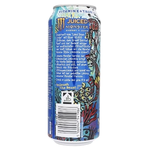 Напиток энергетический Monster Energy Juice Aussie Style Lemonade 500 ml