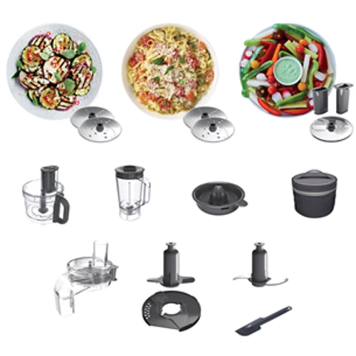 Кухонный комбайн Kenwood MultiPro Express FDP65.820SI: Мощность, Вт 1000