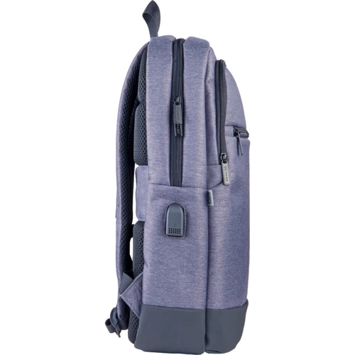 Рюкзак GoPack Сity 166 сірий GO21-166L: Корпус рюкзака м'який