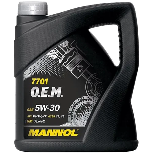 Моторна олія Mannol 7701 O.E.M. Chevrolet Opel 5W-30 Energy Formula OP, 4л (MN7701-4)