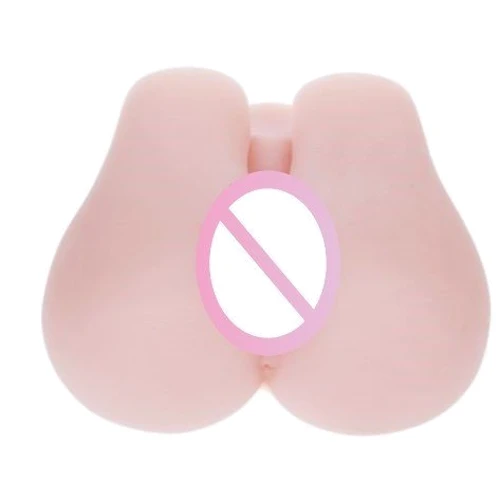 Мастурбатор вагіну та анус з вібрацією Soft and smooth pussy and ass hole, BM-009113