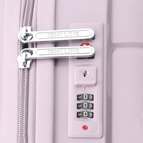 Валіза Semi Line 24" (M) Light Pink (T5793-2) (DAS303021): Матеріал Полипропилен