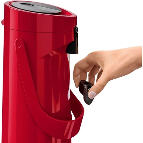 Термос Tefal Ponza Pump 1.9 л красный (K3140314): Цвет красный