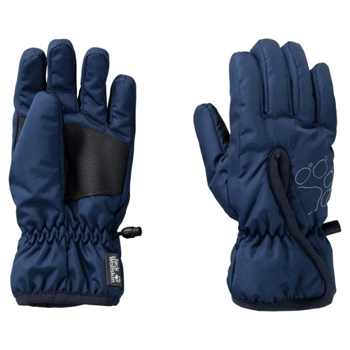 Детские перчатки Jack Wolfskin размер 116 синие (1900166-1024)