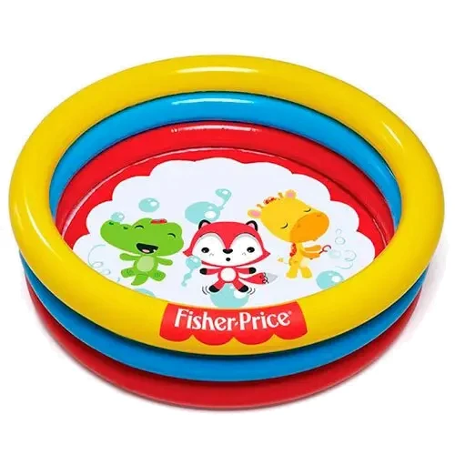Басейн Bestway дитячий надувний Fisher Price 91х91х25 см (93501)