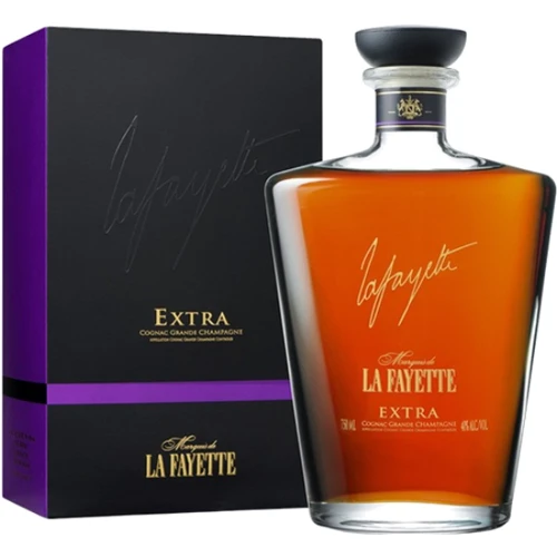Коньяк Marquis de La Fayette Extra Carafe 40 % 0.7 л (WHS3250510336404)