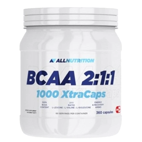 Амінокислота для спорту All Nutrition Glutamine 1250 Xtra 360 caps