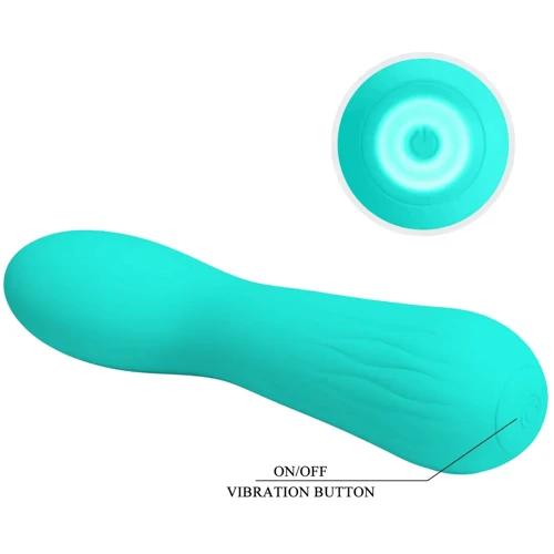 Вибратор для точки G LYBAILE Pretty Love Faun Turquoise (BI-014724-4)