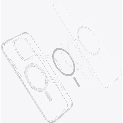 Чехол для iPhone Spigen Ultra Hybrid MagFit White (ACS08129) for iPhone 16 Pro фото 15