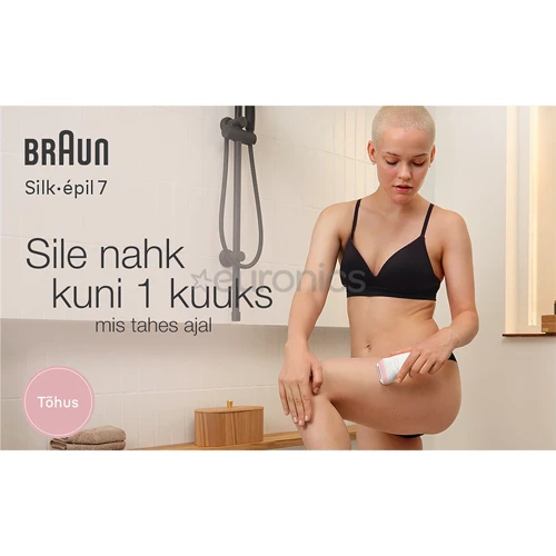Епілятор BRAUN SE7030: Колір белый / розовый