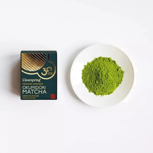 Чай Clearspring Limited Edition Organic Japanese Okumidori Matcha - Ceremonial Grade Матча церемониальный 30 г (5021554004998) фото 2