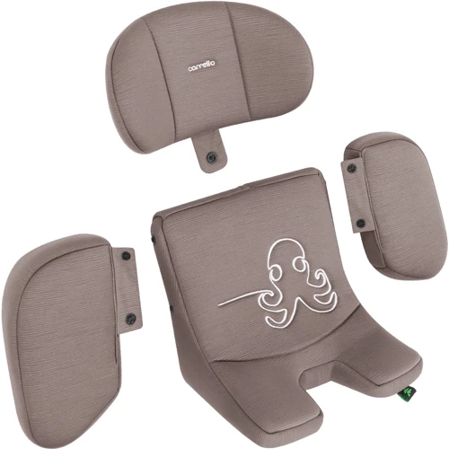 Автокресло Carrello Octopus CRL-16002 Seashell Grey i-Size 40-150 см ISOFIX с поворотом фото 6