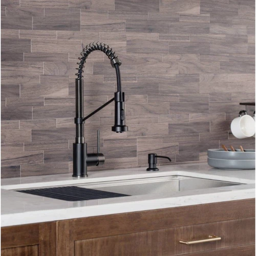 Змішувач для кухонного миття Kraus KPF-1610MBSB