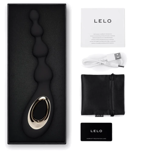Анальный вибратор LELO Soraya Beads Black