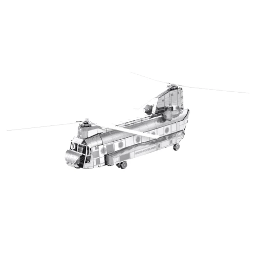 Металевий 3D конструктор Fascinations Військово-транспортний вертоліт CH-47 Chinook, MMS084