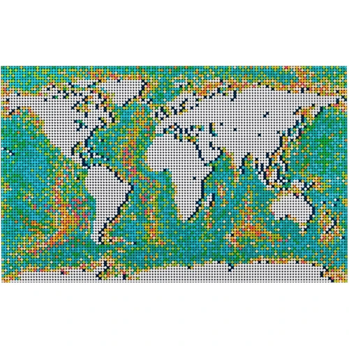 Конструктор LEGO Art Карта мира (31203) фото 11