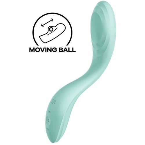 Вибратор с жемчужной стимуляцией точки G Satisfyer Rrrolling Pleasure Mint