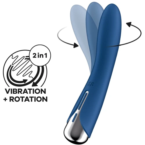 Вибратор Satisfyer Spinning Vibe 1 Blue