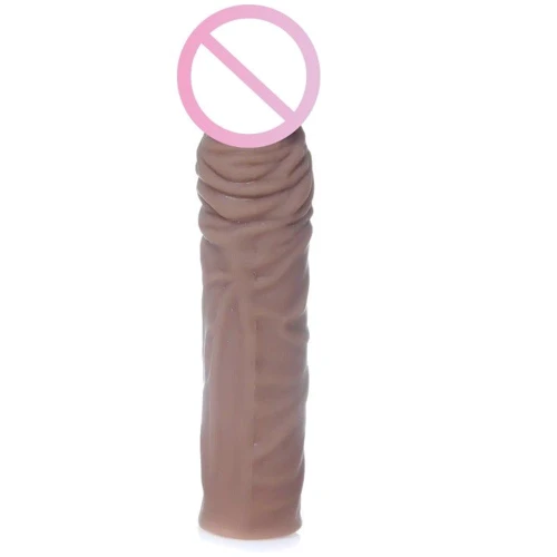 Насадка презерватив удлиняющая Boss Series - Perfect Sleeve Mulatto ( extends 7 cm ), BS6700097