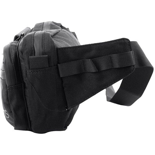 Мужская поясная сумка Tough SLHS черная (VT-123-black): Фактура Матовая, Тканая