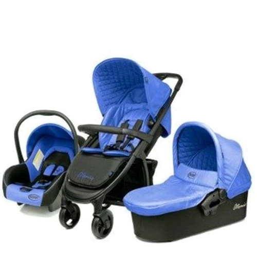 Универсальная коляска 3в1 4Baby Atomic Trio Blue (синий) + сумка