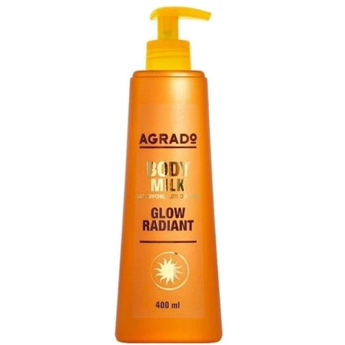 Agrado Body Milk Glow Radiant Молочко для тела сияющая кожа 400ml
